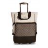 PUNTA Wheel Classy nákupní taška - bílo černá - 33L