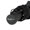PEPE JEANS TEO DOUBLE AUTOMATIC BLACK skládací deštník