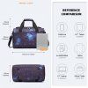 Příruční cestovní taška Kono Oxford - Galaxy - 20L