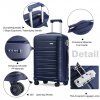 Cestovní kufr na kolečkách Classic Collection 50L - navy