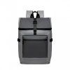 Kono nepromokavý PVC potahovaný roll-top batoh - šedý - 17L