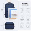 KONO cestovní batoh a taška v jednom EM2207 - Navy - 39L