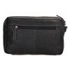 Hide & Stitches Japura unisex taška na zápěstí - černá