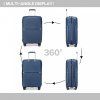 KONO travel set kufrů polypropylén - 40L, 68L, 97L - navy