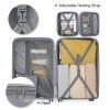 KONO set 4 kufrů Classic Collection - šedá -12L/39L/70L/103L