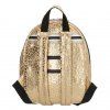 ZEBRA dívčí leopardí batoh - zlatá - S