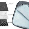 Kono aerodynamické voděodolné pouzdro na notebook 14" - L - šedá