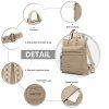 Miss Lulu dámský batoh Urban Elegance - khaki