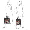 Beagles Shop & Go nákupní taška Flower 25L - černá