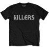 The Killers unisex tričko : DOTS LOGO - černá
