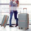 KONO travel set kufrů polypropylén - 36L, 60L, 92L - šedo-hnědá