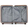 KONO travel set kufrů polypropylén - 36L, 60L, 92L - šedo-hnědá