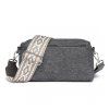 Miss Lulu Ethnic voděodolná crossbody taška - šedá