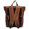 Hide & Stitches kožený batoh Japura 7,5L - koňaková