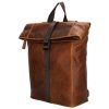Hide & Stitches kožený batoh Japura 7,5L - koňaková
