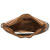 Elegantní moon bag Charm London Kingsway - bronzová