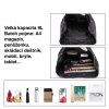 Dámský elegantní batoh Miss Lulu - černý - 9L