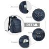 Městský batoh s lebkami Miss Lulu - navy - 11L