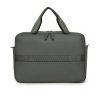 Voděodolná cestovní taška s přihrádkou na notebook KONO – šedá