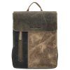 Kožený batoh -  Himalaya - Hide & Stitches - 8 L - Olivový