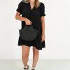 Stylová kabelka s originálním designem - Selene - Zebra Trends - 5 L - černá