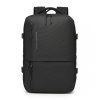 Kabinový batoh s USB a Type-C portem 25 L - KONO - černý