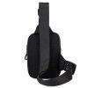 Lehká crossbody sling taška Kono - černá