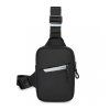 Lehká crossbody sling taška Kono - černá