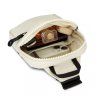Lehká crossbody sling taška Kono - béžová