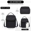 Odolná pánská crossbody taška Kono - černá