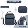 Odolná pánská crossbody taška Kono - navy
