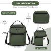 Odolná pánská crossbody taška Kono - zelená