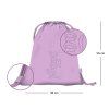 Školní sáček BAAGL Lavender - 16,5 L