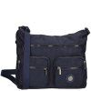 Dámská taška na rameno multipocket Crinkle Enrico Benetti - navy