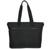 Dámská shopper taška Crinkle Enrico Benetti 15" - černá
