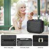 Toaletní kufřík na zavazadlo KONO - ABS+PC - 9,6 L - černý