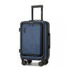 Kabinový kufr na kolečkách KONO ABS+PC - 35,8 L - modrý
