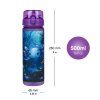 Tritanová láhev na pití BAAGL Axolotl, 500 ml