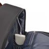 Moderní batoh na notebook 15,6" Kono Casual - černo-hnědý