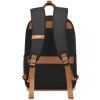 Moderní batoh na notebook 15,6" Kono Casual - černo-hnědý