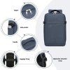 Cestovní batoh Kono Urban Smart - 15 L - navy