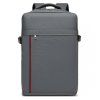 Vodeodolný cestovní batoh na notebook 15,6" Kono - šedý - 20 L