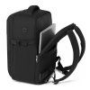 Vodeodolný cestovní batoh na notebook 15,6" Kono - černý - 20 L