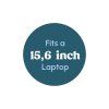 Cestovní batoh Beagles Asaka - 15,6" - 21L - krémový