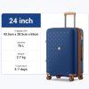Cestovní kufr z polypropylenu Kono 76 L - navy