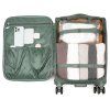 Lehký softshellový kufr 32 L Kono - zelený