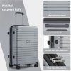 Sada 2 rozšiřitelných PP kufrů Kono - šedá