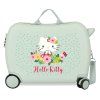 Dětský kufřík na kolečkách - odražedlo - Hello Kitty Flower - 34L