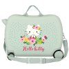 Dětský kufřík na kolečkách - odražedlo - Hello Kitty Flower - 34L