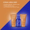 Sada péče o tělo a pleť CITRUS, LIME & MINT - 3 kusy